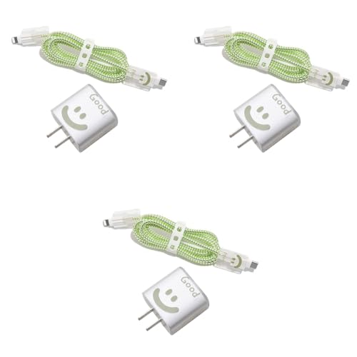 Verilux® Charger Protector Set of 12PCS Cover Cable Coil Sleeve Connector Cartoon Case Compatible with 20W 30W iPhone Charger Verilux® Charger Protector Set of 12PCS Cover Cable Coil Sleeve Connector Cartoon Case Compatible with 20W 30W iPhone Charger